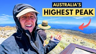 We Survived Australia’s Tallest Peak! Hiking Mount Kosciuszko, NSW 🇦🇺