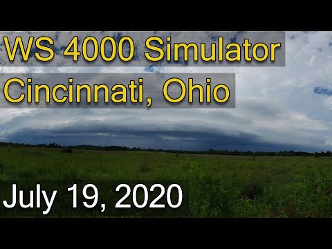 WS4000 Simulator - Cincinnati, Ohio - July 19, 2020