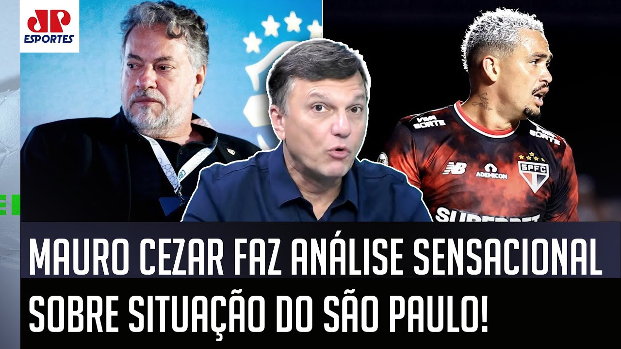 "ISSO É UM ABSURDO, gente! NÃO TEM NEXO! O São Paulo SIMPLESMENTE..." Mauro Cezar DÁ AULA!