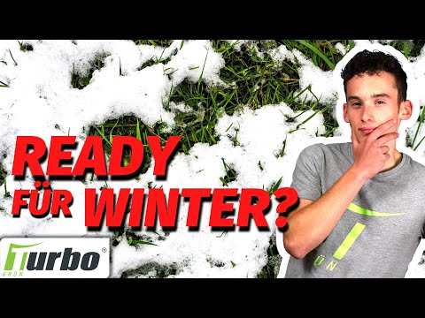 Rasen Winterdünger - Stressmanager | Warum sollte man den Rasen vor dem Winter düngen? | Turbogrün