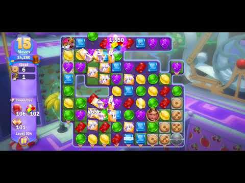Willy Wonka's World of Candy Level 534 Complete - No Hacks (Android/IOS)