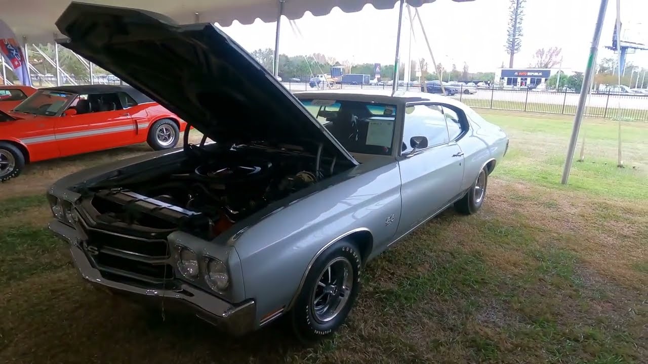 1970 Chevrolet Chevelle LS6 at Mecum auction in Kissimmee 2025.
