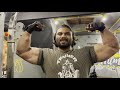 Seated Overhead Dumbbell Exercise by Wasim Khan Indian Bodybuilder