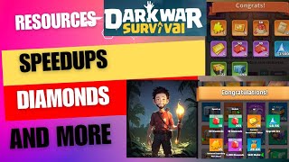No Hacking Lot of Resources, Rubies and More.... in Dark War Survival Tips Part 6