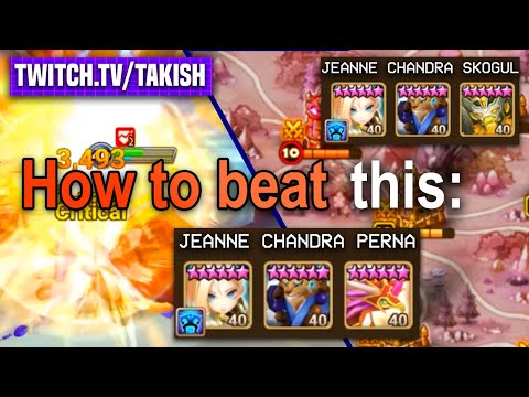 𝙃𝙤𝙬 𝙩𝙤 𝙗𝙚𝙖𝙩 Jeanne Chandra?! G3 Guild Siege Defenses - Takish Twitch Stream