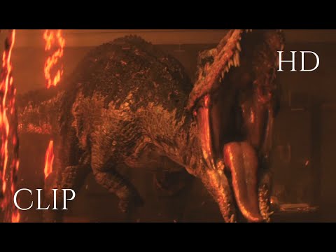 Baryonyx Attack Scene - Jurassic World: Fallen Kingdom (3/10) (2018) [HD]