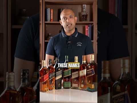 How did Johnnie Walker whiskies get their names? Facts about JW Red Label & JW Black Label. #whiskey