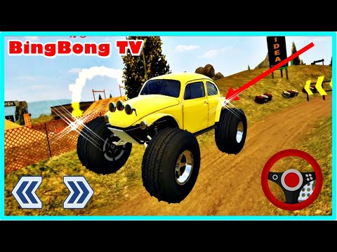 Modern Pickup Truck, Beetle Bug - 4x4 Offroad Parking Simulator - Car Challenge | Android Gameplay