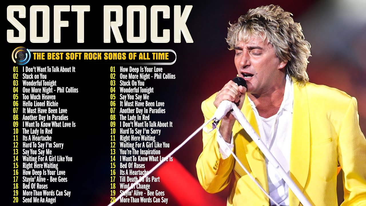 Legends Soft Rock Ballads 70s 80s 90s - Bee Gees, Lionel Richie, Lobo, Phil Collins, GnR, CCR