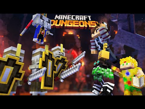ElSirKael -  AT LAST!  MINECRAFT DUNGEONS!  (SPOILER: WE DIE) |  With Uncle Monster and Uncle Noah ALV