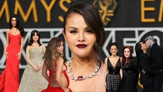Emmys 2024 best dressed ! Selena Gomez, Kourtney Kardashian , Jenna Ortega , Sarah Snook & more !