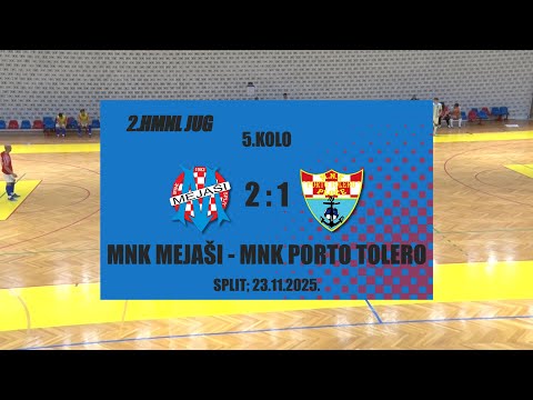 UMN_TV  2HMNL Jug_MNK Mejaši - MNK Porto Tolero (Sažetak)