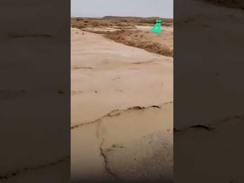 فيديو | كركوك تحت تأثير سيول قادمة من الحدود العراقية–الإيرانية
