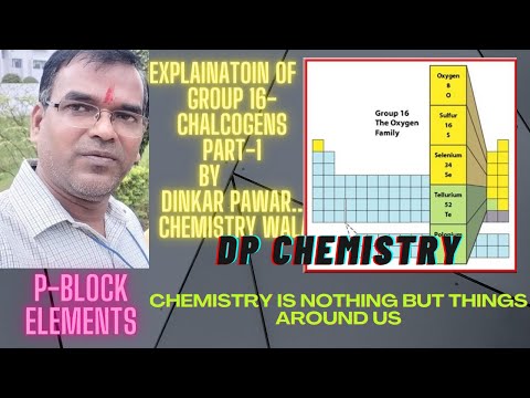 CLASS 12TH CHAPTER 7, THE P BLOCK ELEMENTS PART 2 G 16 ELEMENTS FAMILY ...