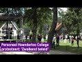 Actie tegen sluiting Hoenderloo College: ouders en medewerkers zijn het zat