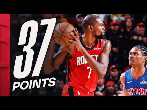 Kevin Durant Was COOKING vs Pistons! | October 24, 2025