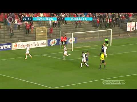 Dalibor Volas gólja a DVSC-Teva - Puskás AFC mérkőzésen