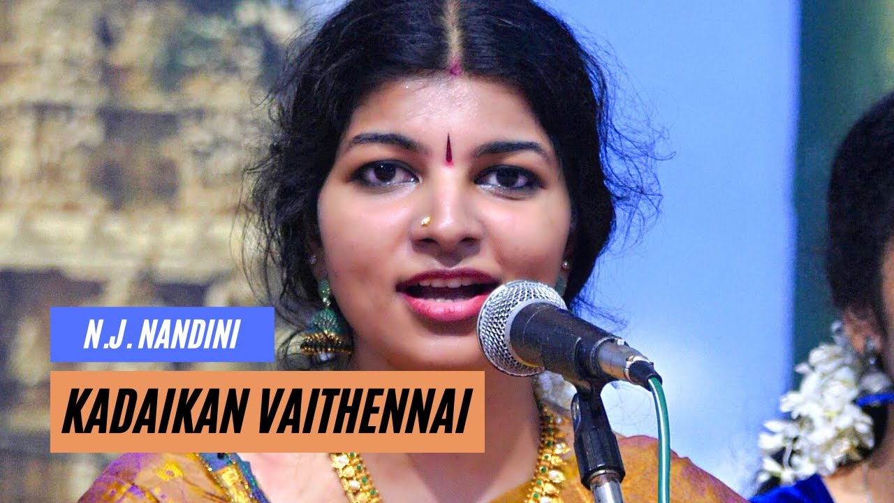Kadaikan Vaithennai Aalamma | NJ Nandini | Begada | Ramaswamy Sivan | Carnatic Vocal Concert