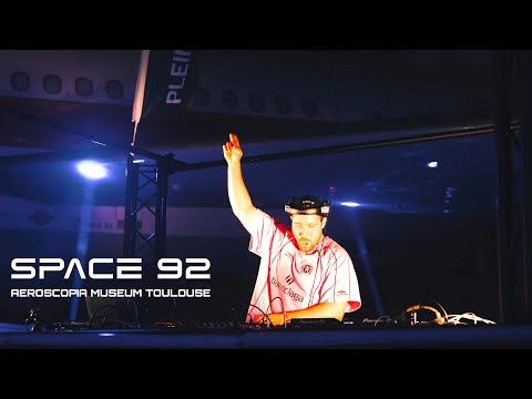 Space 92 @ Aeroscopia Museum Toulouse Techno DJ Set 4K