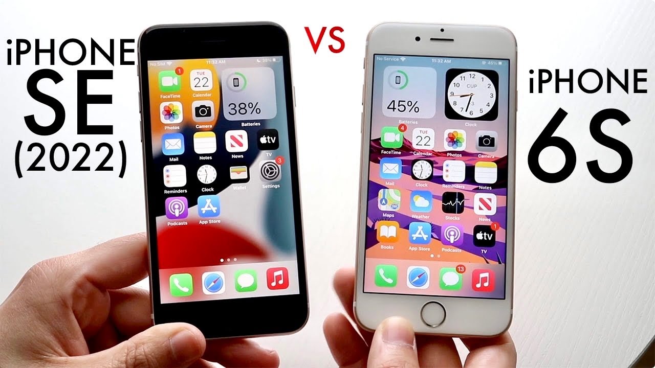 iPhone SE (2022) Vs iPhone 6S! (Comparison) (Review)