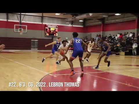 Lebron Thomas - Senior Season Mixtape (2021 - 22) Vincennes University [JUCO]