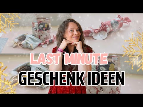 3 einfache Geschenkideen, wenn du GAR KEINE Zeit mehr hast! ⏰✂️ | + VERLOSUNG