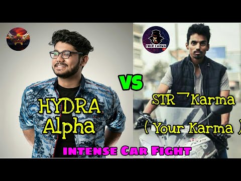 HYDRA Alpha vs Your Karma Gaming (STR乛Karma) intense car fight; |Emulator|