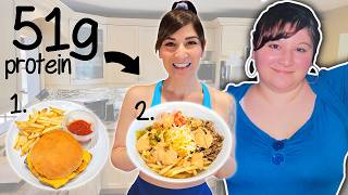 2 LAZY High Protein Meals I'm Eating to LOSE Fat Fast
