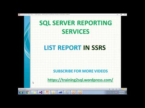 01 SSRS INTRODUCTION | SSRS Tutorial for beginners