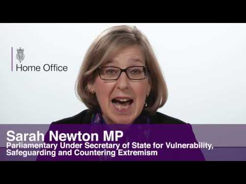 Sarah Newton MP addresses the 2017 ACS Crime Seminar