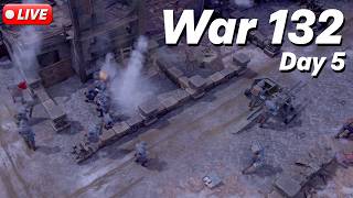 🔴 FOXHOLE AIRBORNE // WAR 132 - DAY 5 // WARDEN FRONTLINE // LIVE GAMEPLAY