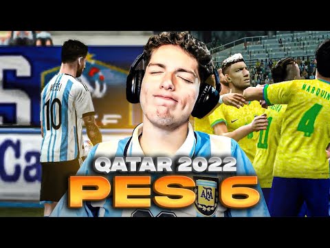 ME INSTALO EL PES 6 VERSION QATAR 2022 Y ESTO PASO…