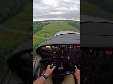 Cessna 182 landing at Sporty's - eveningapproach Always nice flying high performance aircraft  182