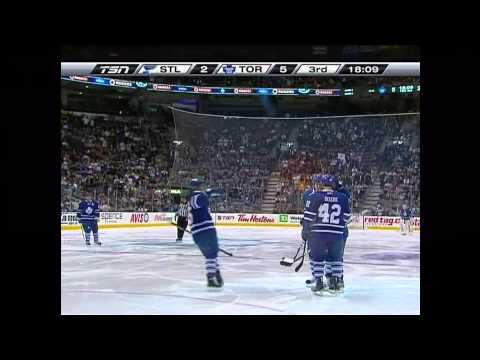 Blues @ Maple Leafs - The Highlights - 110106
