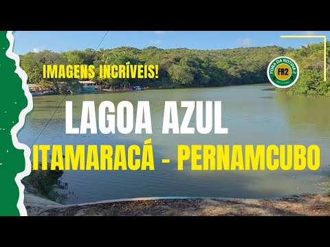 A Lagoa Azul na Ilha de Itamaracá, Pernambuco