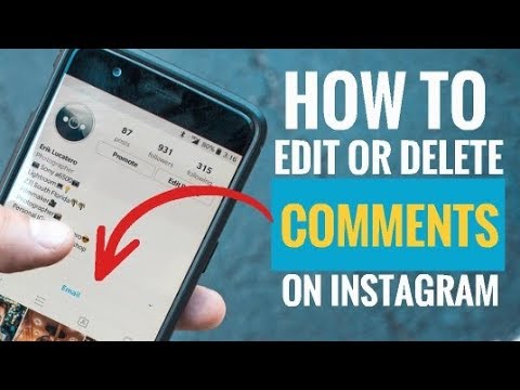 How to Edit or Delete Comments on Instagram - YouTube