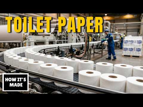 How Toilet Paper is Made and Flushed Away