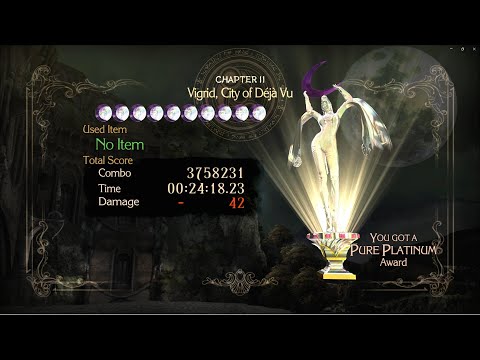 Bayonetta Pure Platinum Guide (Normal)- Chapter 2 - Vigrid, City of Déjà vu