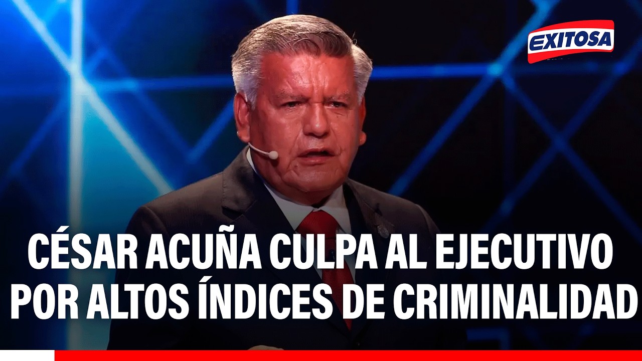🔴🔵Acuña culpa el Ejecutivo por desborde criminal:“El sistema nacional de seguridad no ha funcionado”