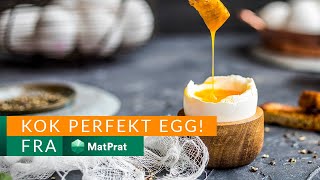 Perfekt kokt egg