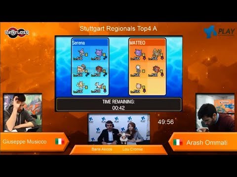Stuttgart Regionals VGC18 Top4A - Giuseppe Musicco vs Arash Ommati