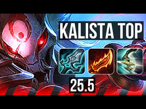 KALISTA vs SETT (TOP) | KR Master | 25.5