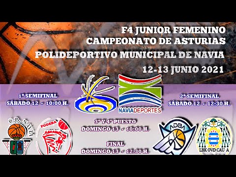 Directo - F4 Junior Femenino - Semifinal. ERSHIP-ADBA VS LIBERBANK OVIEDO BALONCESTO-CAU "A"