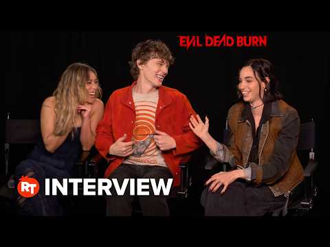 "Thật điên rồ!" Luciane Buchanan, Hunter Doohan & Souheila Yacoub chia sẻ về những pha hành động cực đỉnh trong 'Evil Dead Burn' ("Just Insane!" Luciane Buchanan, Hunter Doohan & Souheila Yacoub on Crazy Stunts in 'Evil Dead Burn')