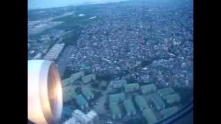 preview picture of video 'AIRPLANE LANDING AT NAIA'