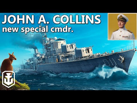 New Special Commonwealth Commander - John A. Collins (World of Warships)