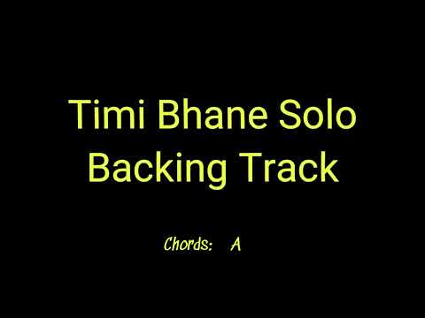 Timi Bhane - Albatross | Guitar Solo Backing Track (Acoustic)
