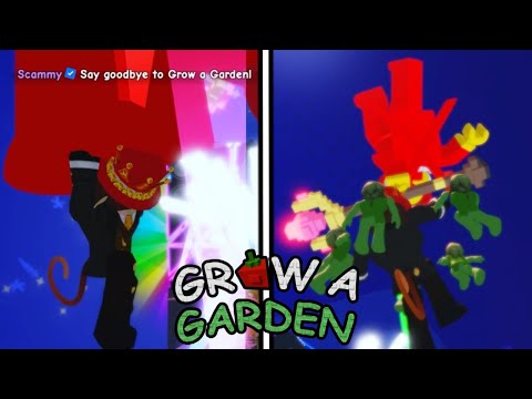 Grow a Garden - Jandel vs. Sammy: Admin Abuse War - FULL EVENT | Roblox