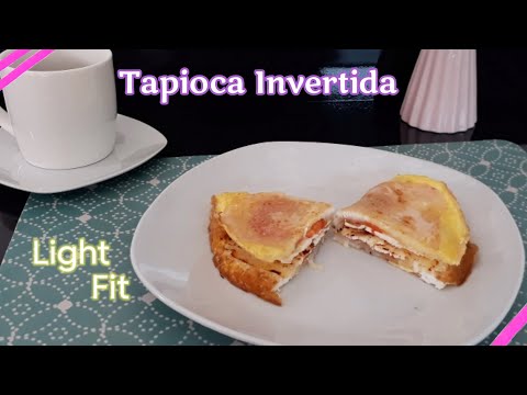 Tapioca invertida/super light-mega fit/rápido,fácil e nutritivo