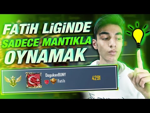 İŞTE TAKIM OYUNU BÖYLE OYNANIR ! - Fatih Liginde Mantık Oyunu Oynamak - PUBG MOBİLE